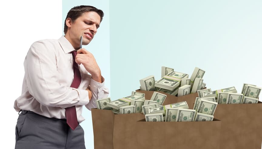 uang bisnis bercampur!