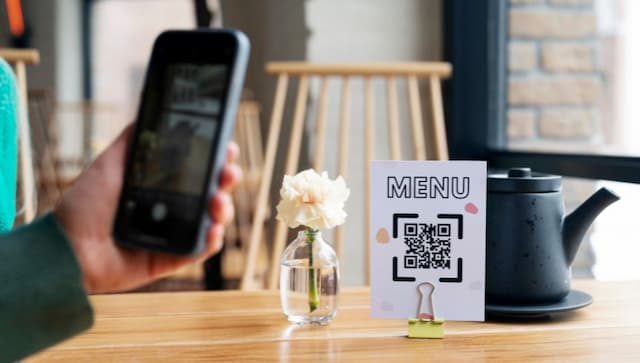 eMenu self-order menggunakan QR menu untuk kafe